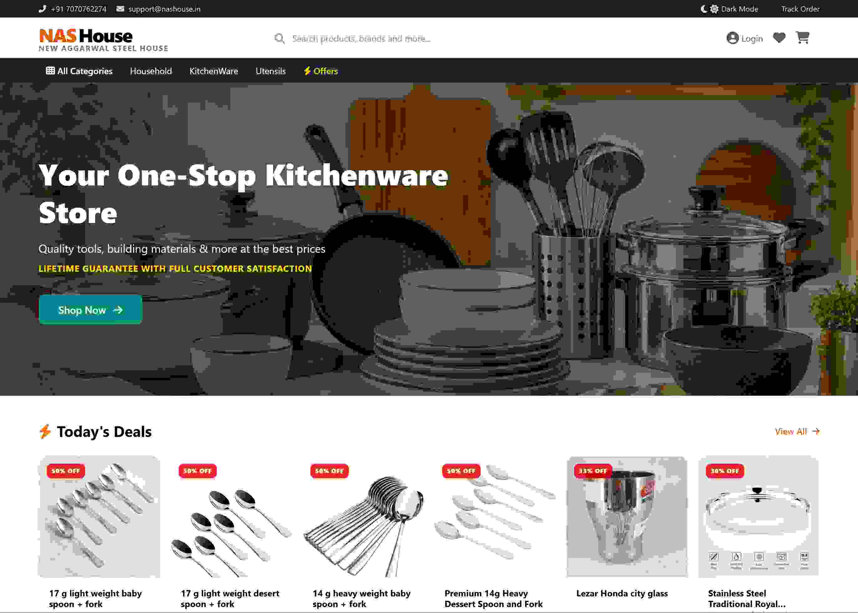 NasHouse Ecommerce Store